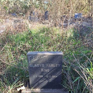 KING Gladys Farley 1889-1984
