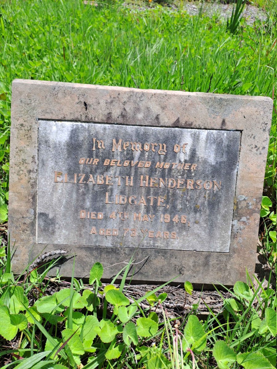 LIDGATE Elizabeth Henderson -1946