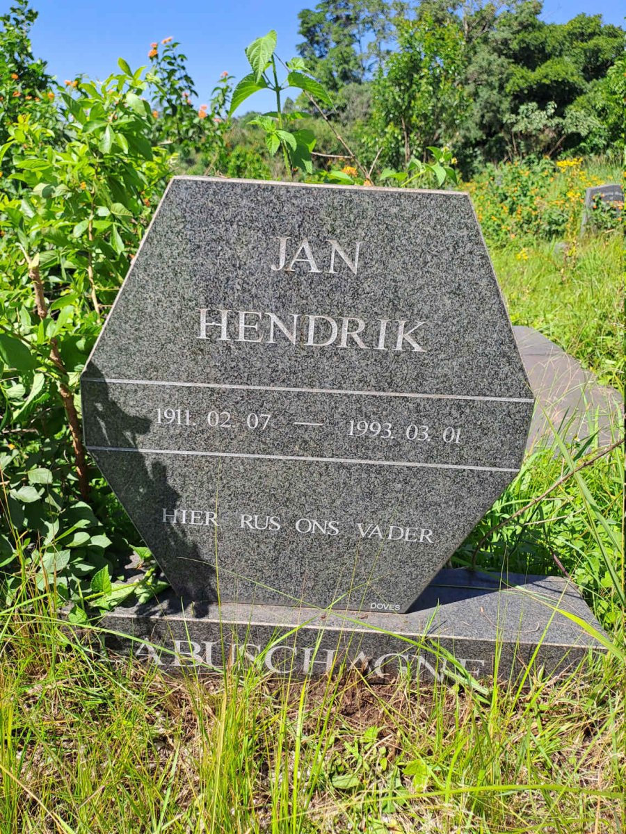 LABUSCHAGNE Jan Hendrik 1911-1992