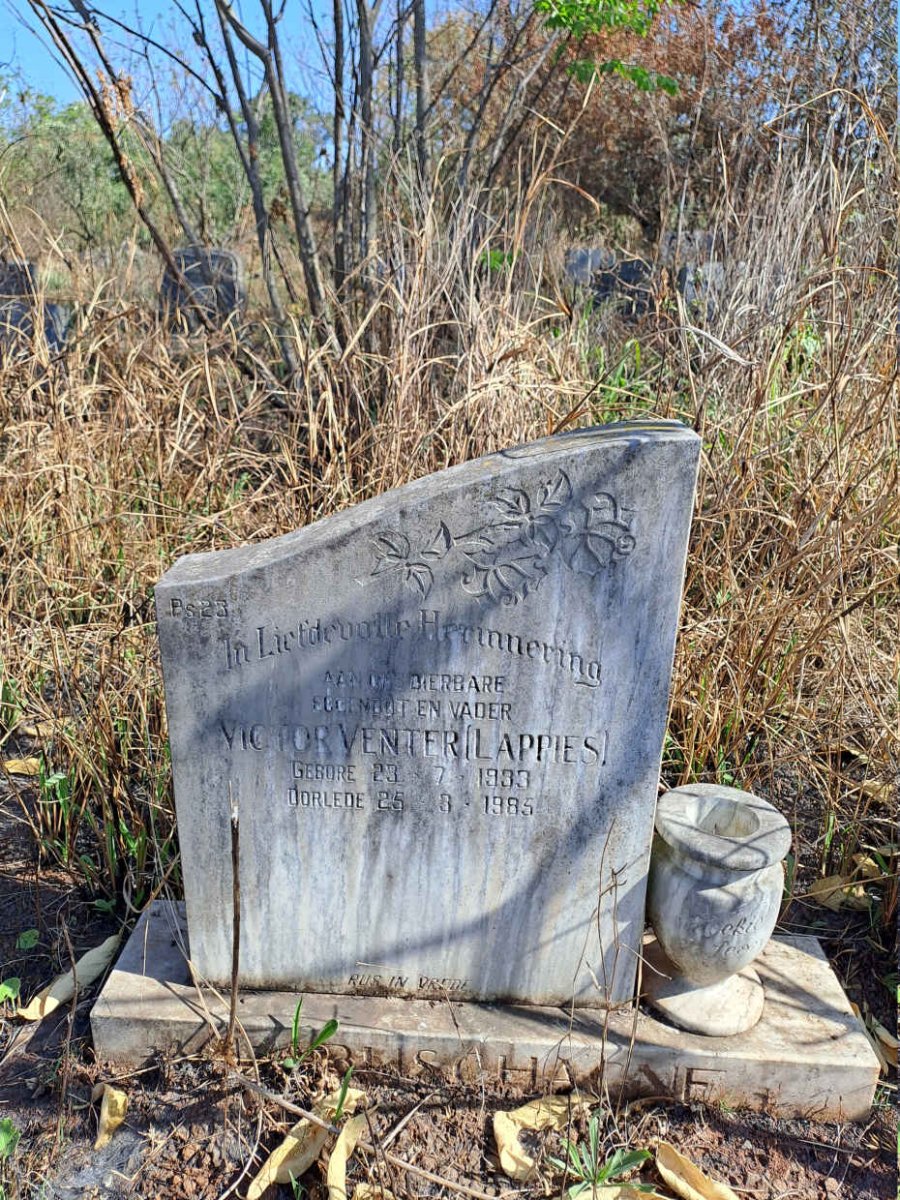 LABUSCHAGNE Victor Venter 1933-1985