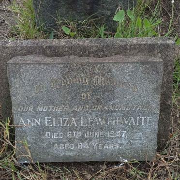 LEWTHWAITE Ann Eliza -1947