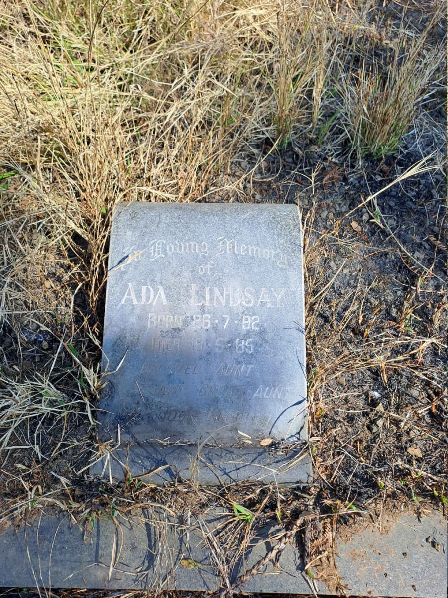 LINDSAY Ada 1892-1985