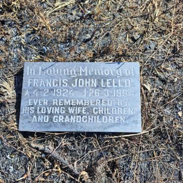 LELLO Francis John 1924-1984
