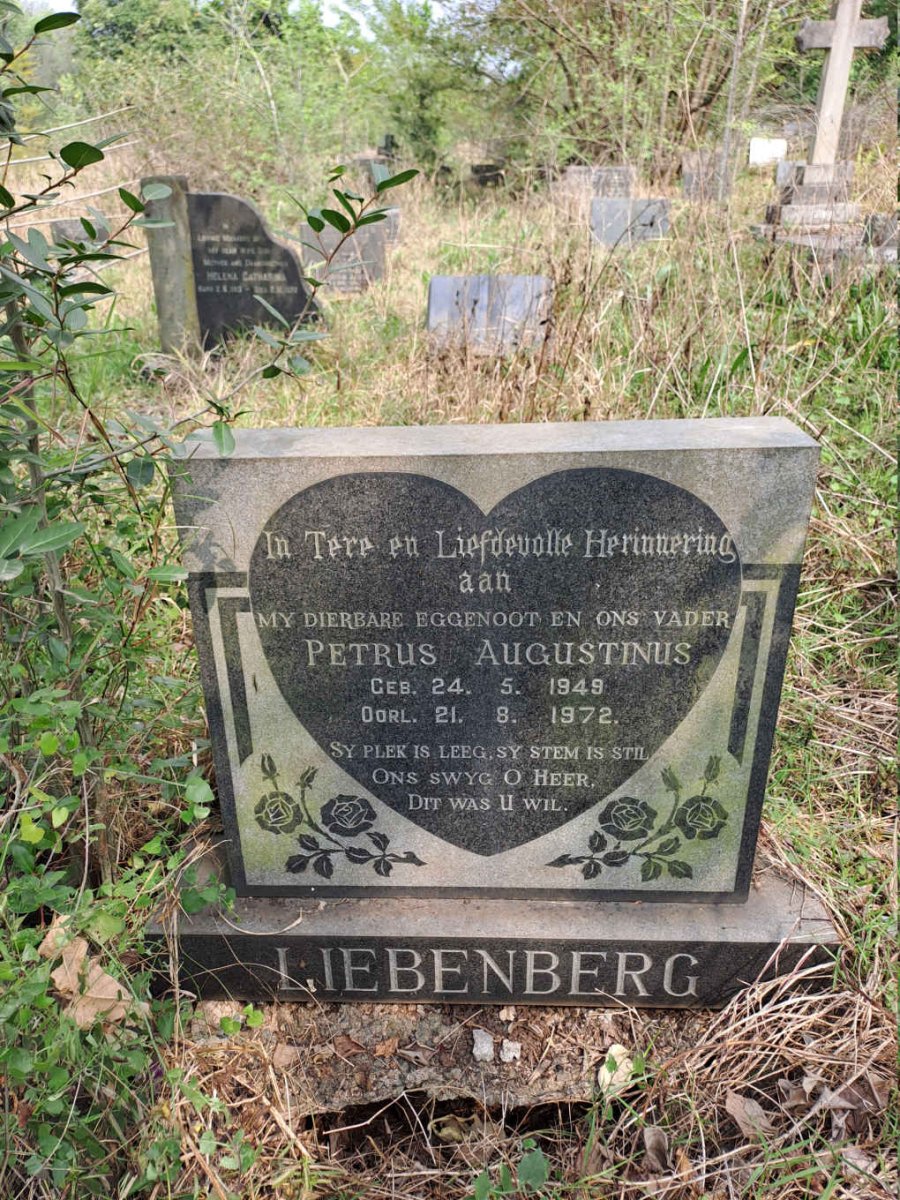 LIEBENBERG Petrus Augustinus 1949-1972