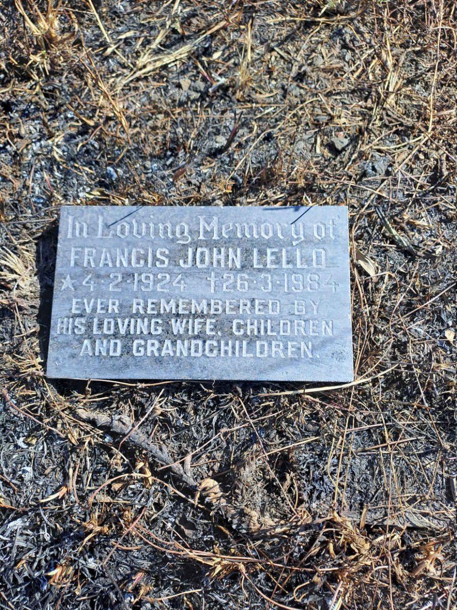 LELLO Francis John 1924-1984