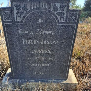 LAURENS Philip Joseph -1950