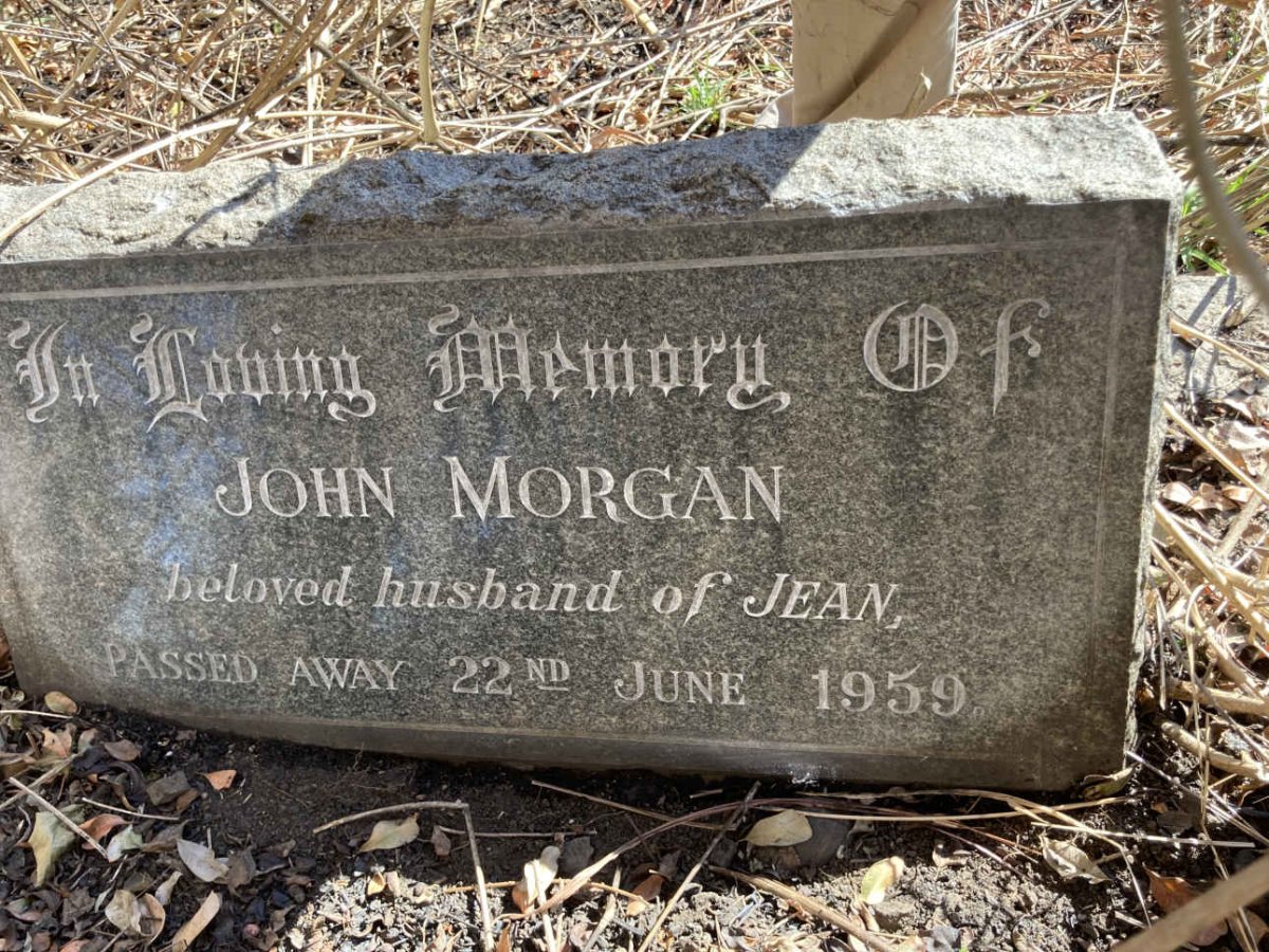 MORGAN John -1959