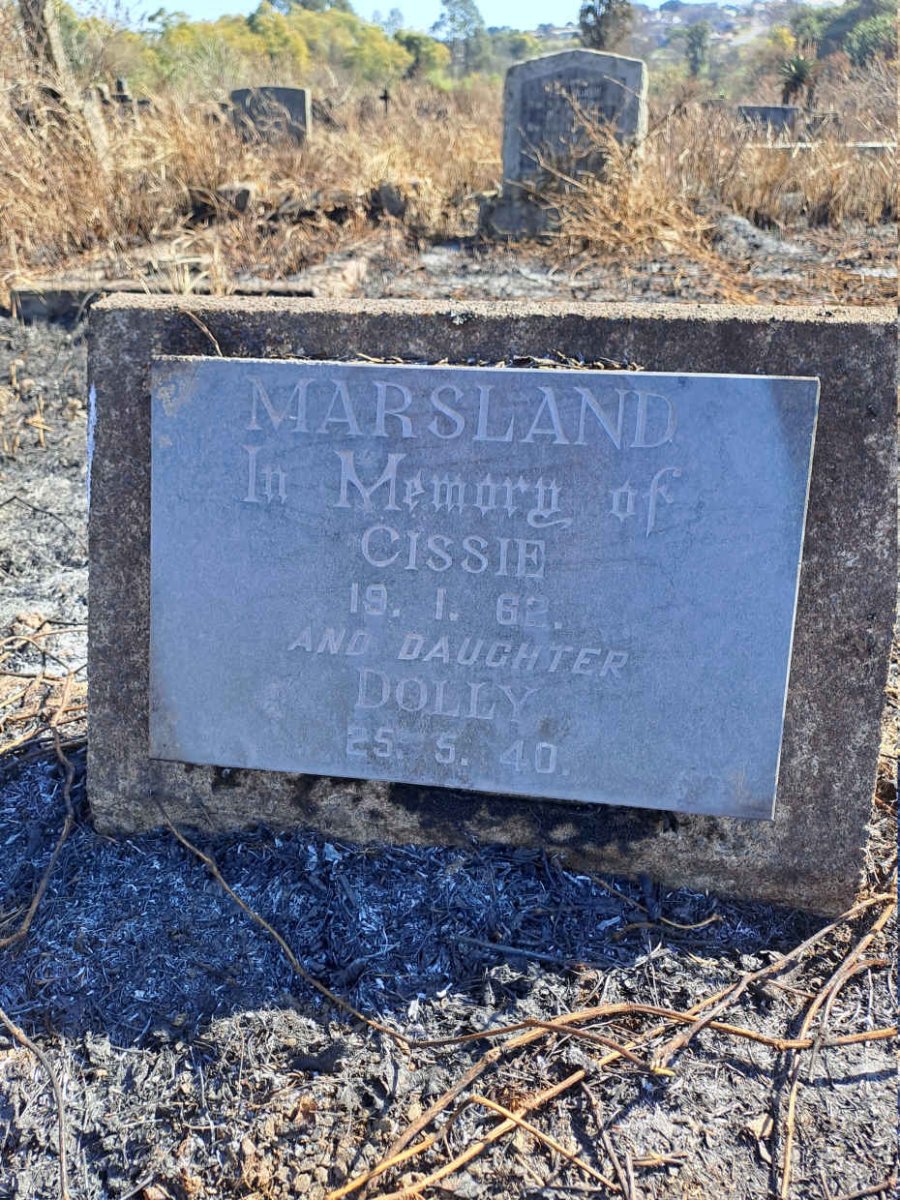 MARSLAND Cissie -1962 :: MARSLAND Dolly -1940 