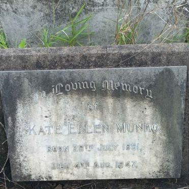 MUNRO Kate Ellen 1891-1947