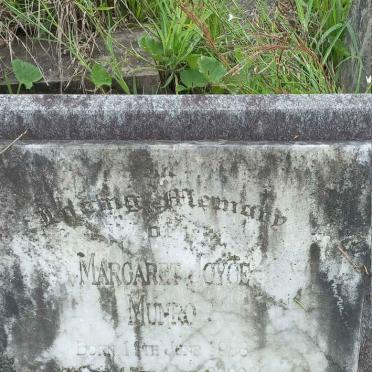 MUNRO Margaret Joyce