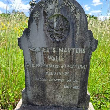 MARTENS Walter S. -1941