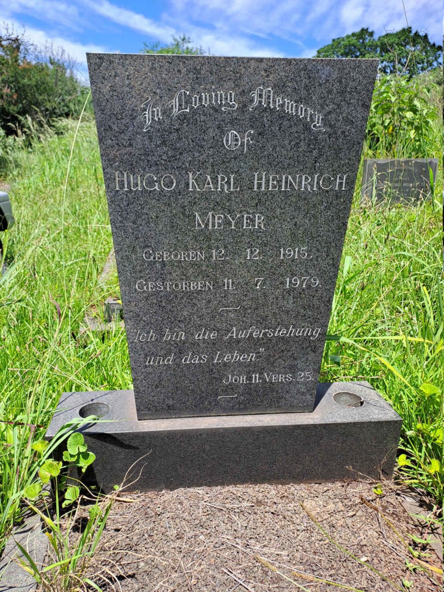MEYER Hugo Karl Heinrich 1915-1979