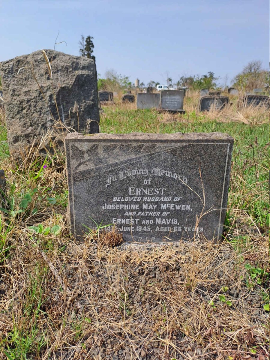 MCEWEN Ernest -1945