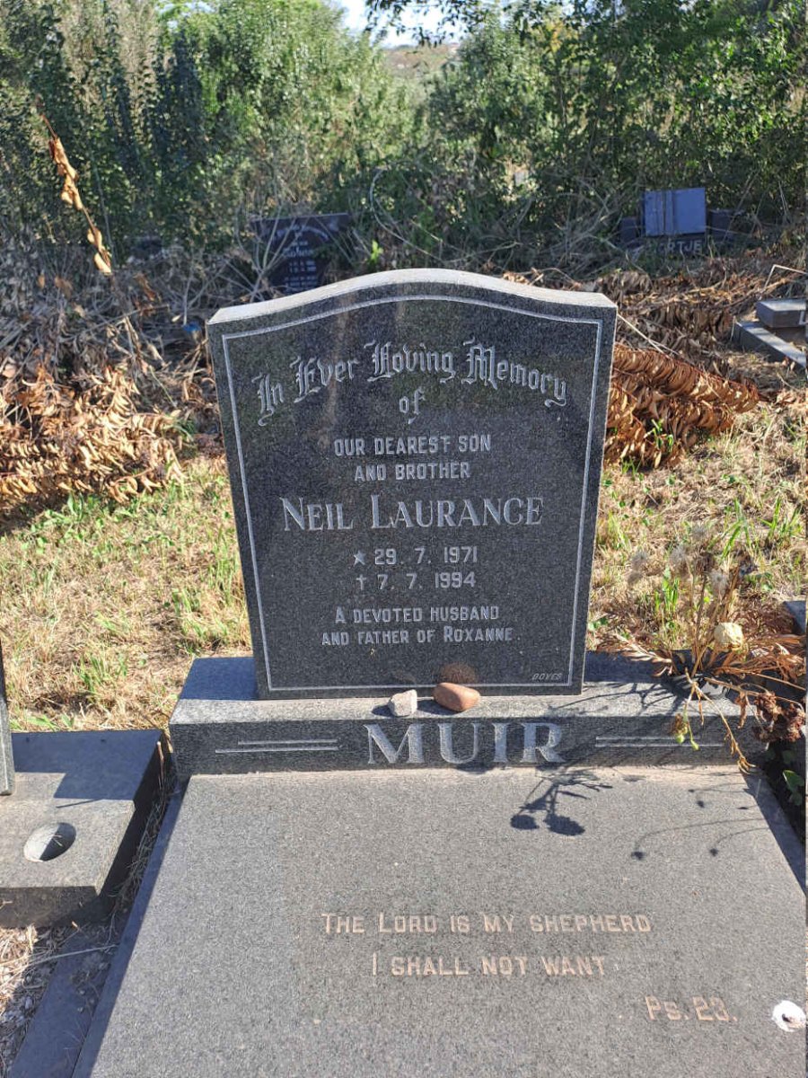 MUIR Neil Laurance 1971-1994