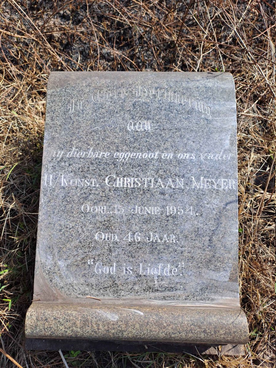 MEYER Christiaan -1954
