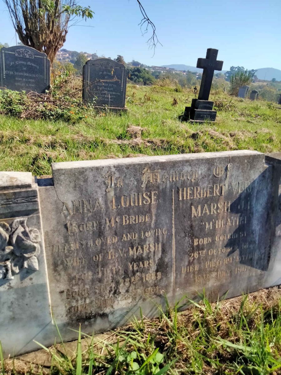 MARSH Herbert Vernon & Anna Louise MCBRIDE 1883-1961