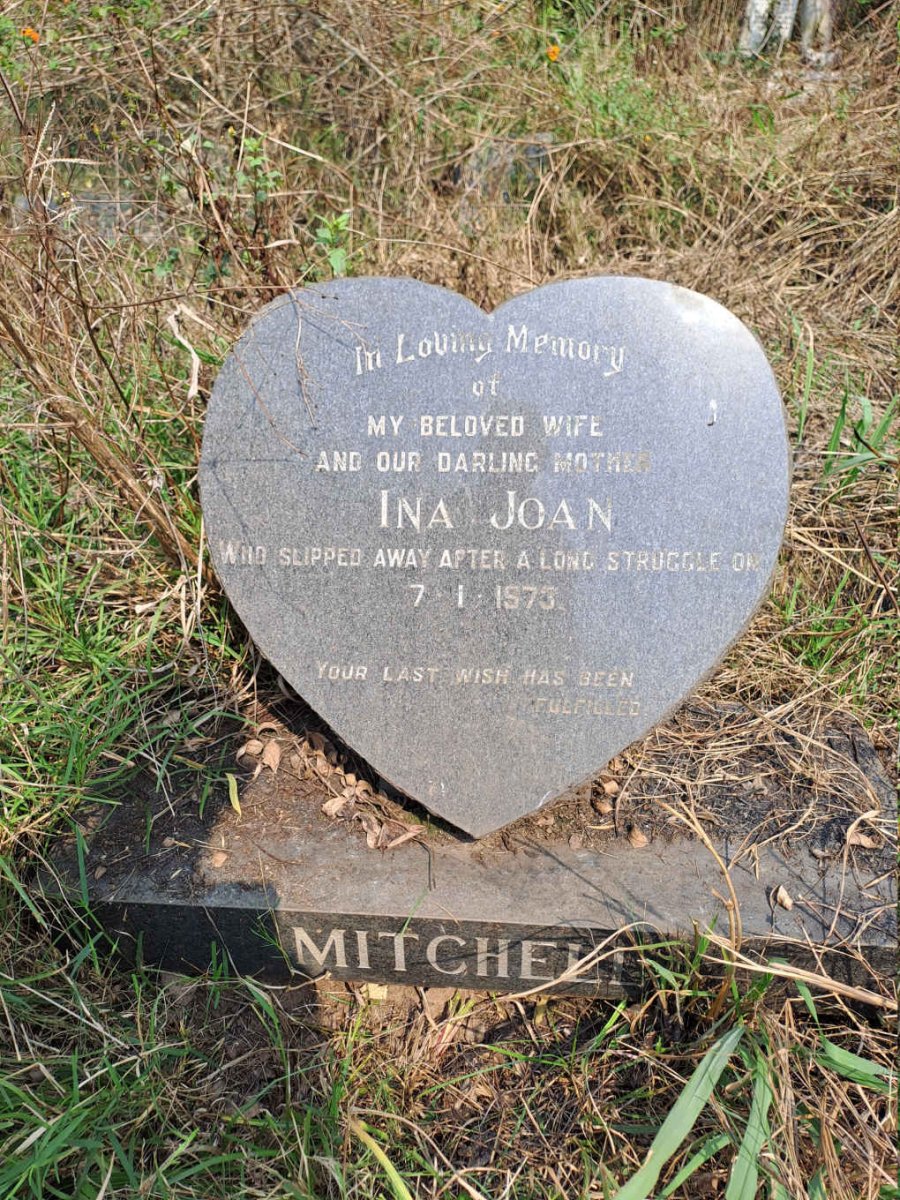 MITCHELL Ina Joan -1973