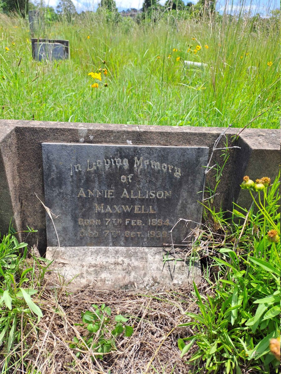 MAXWELL Annie Allison 1894-1939