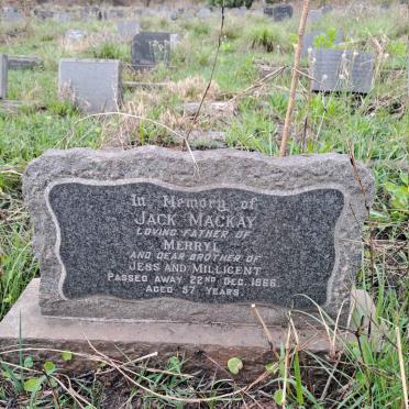 MACKAY Jack -1966