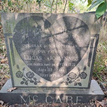 MCCABE Lucas Johannes -1973