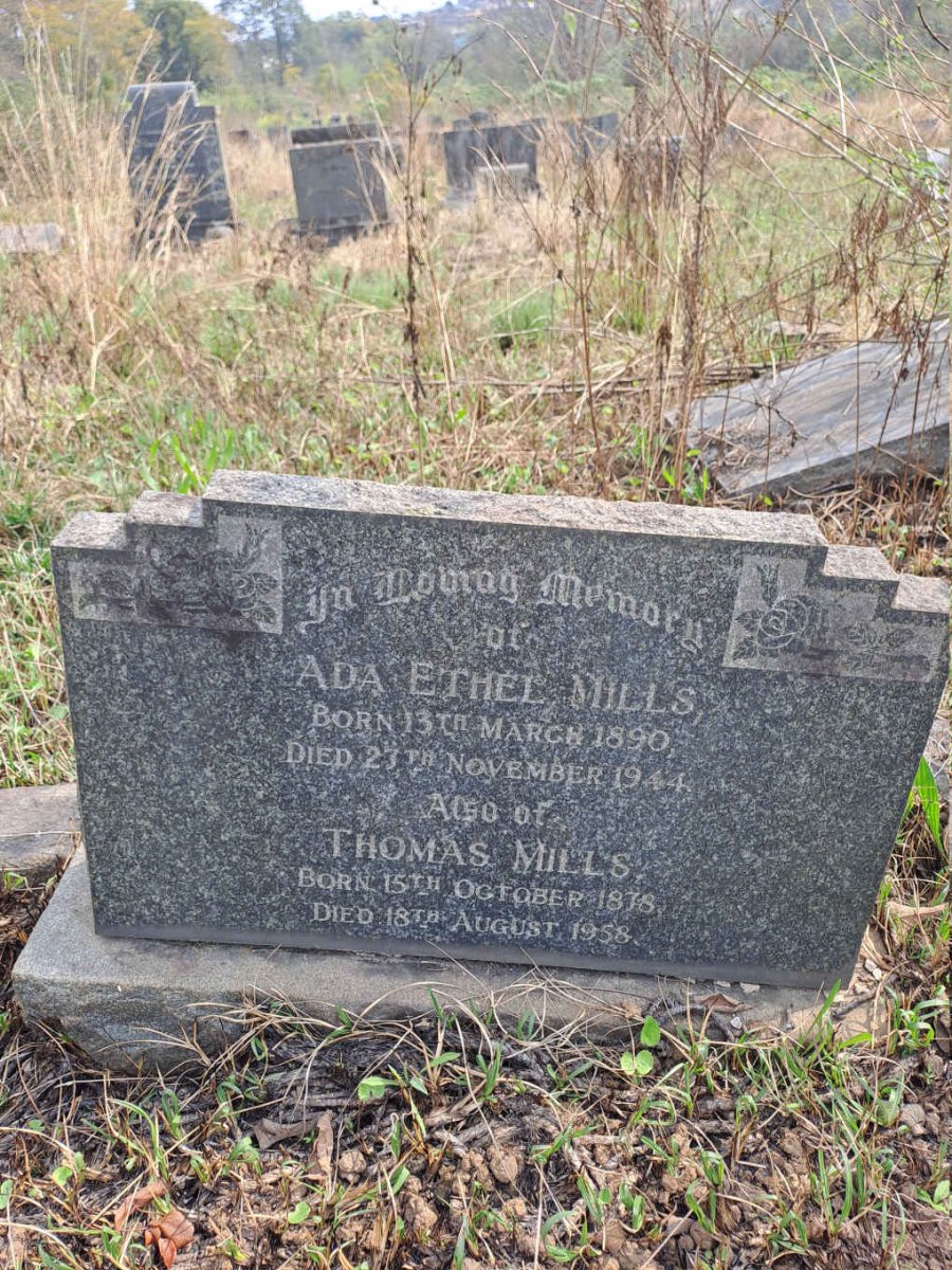 MILLS Thomas 1878-1958 & Ada Ethel 1890-1944