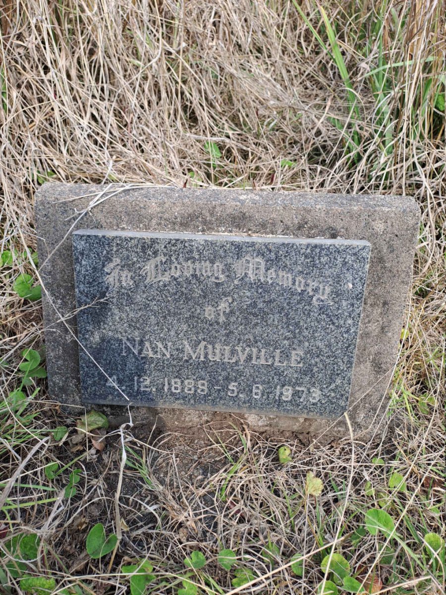 MULVILLE Nan 1888-1973