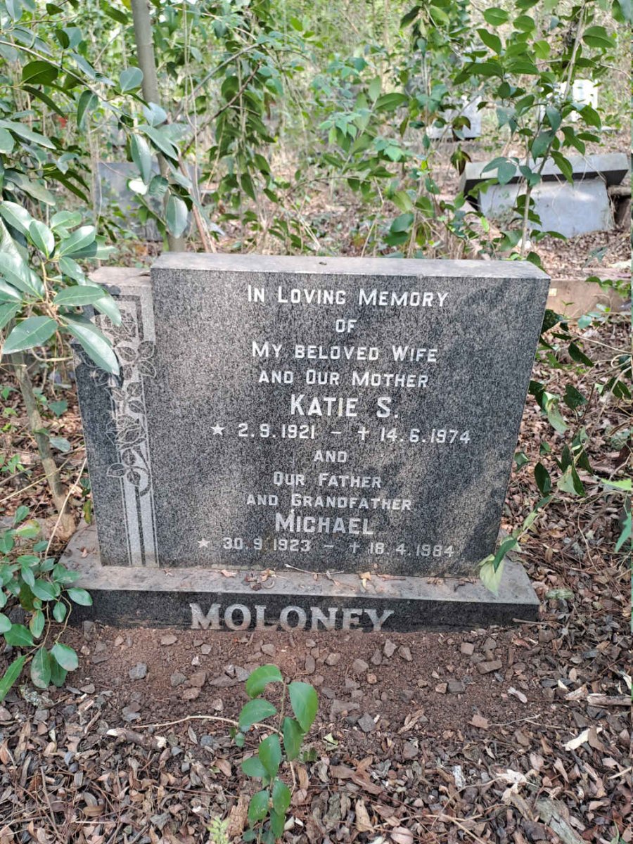 MOLONEY Michael 1923-1984 & Katie S. 1921-1974
