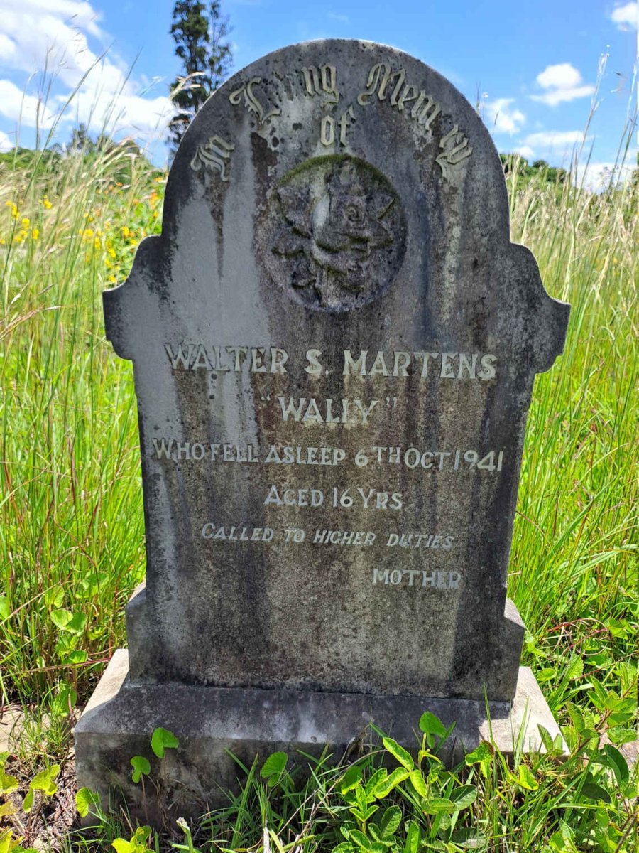 MARTENS Walter S. -1941