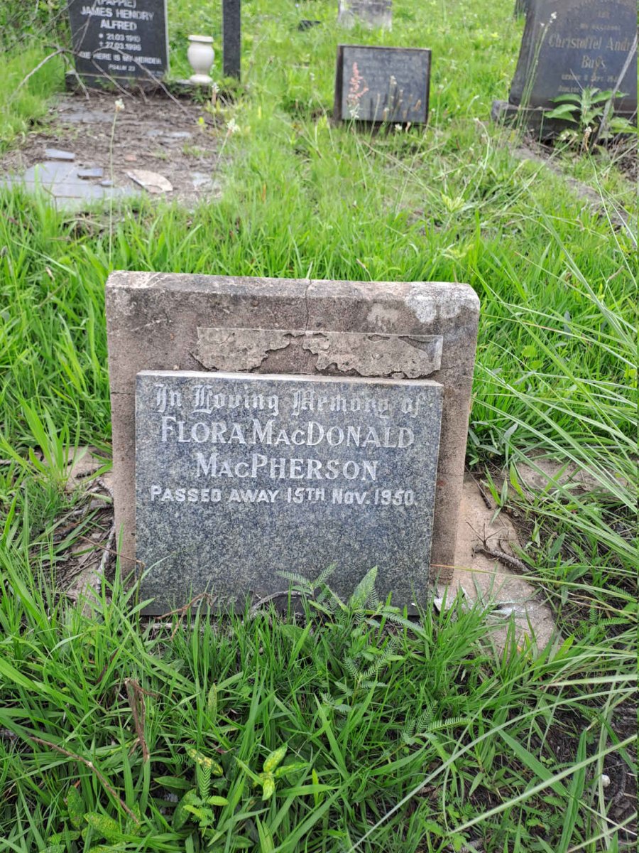 MACPHERSON Flora MacDonald -1950