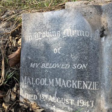 MACKENZIE Malcolm -1947