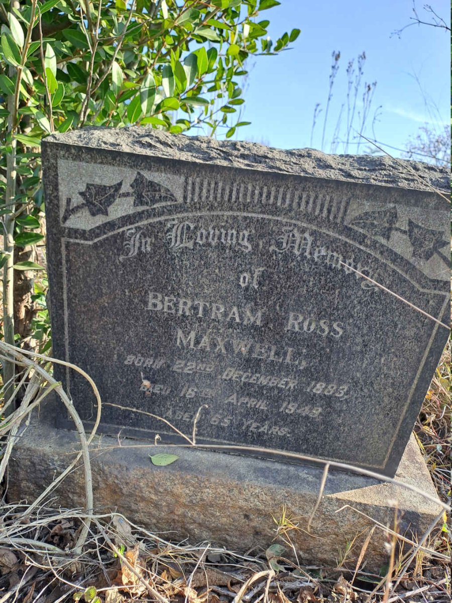 MAXWELL Bertram Ross 1883-1949