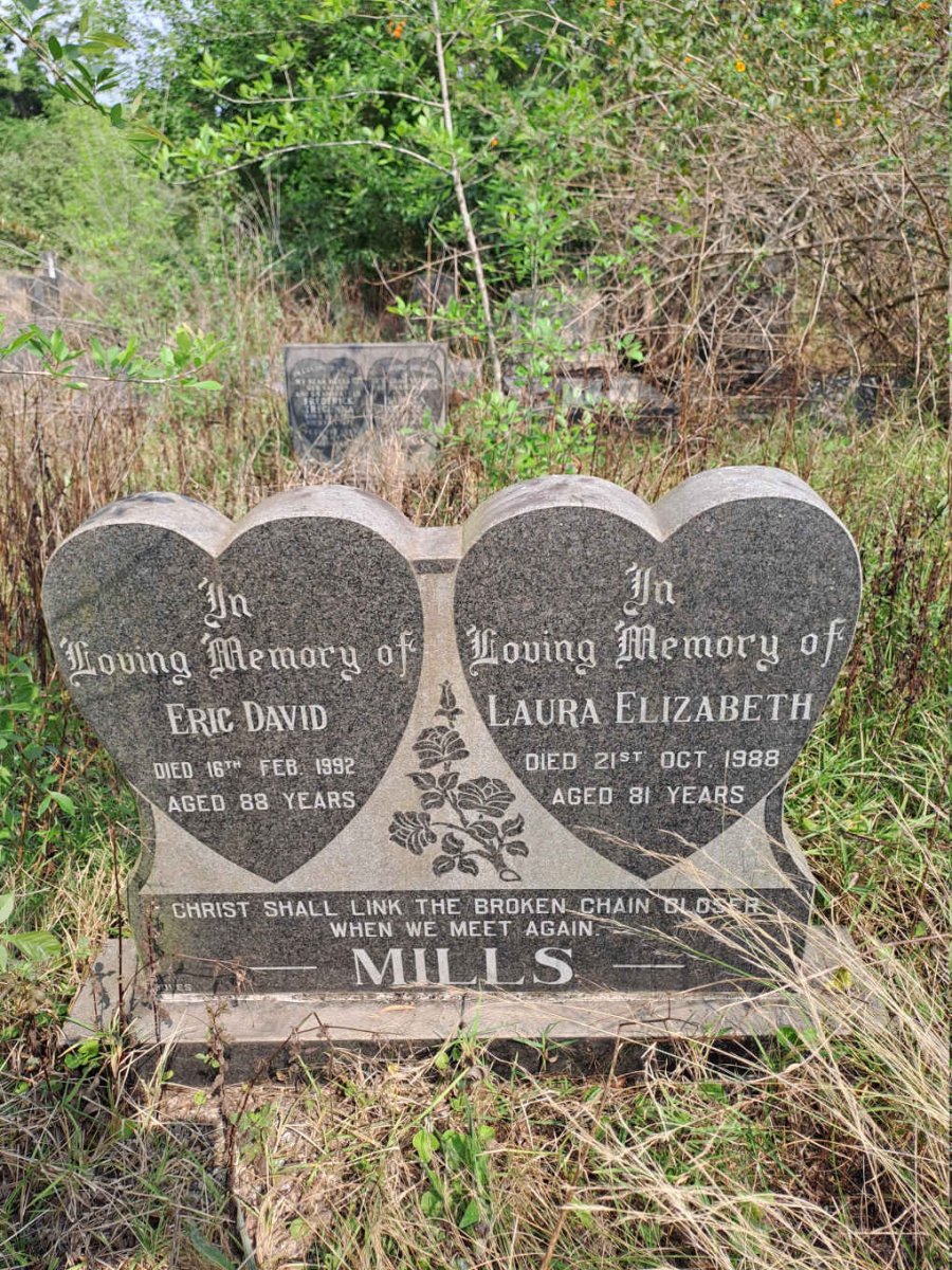MILLS Eric David -1992 & Laura Eliabeth -1988