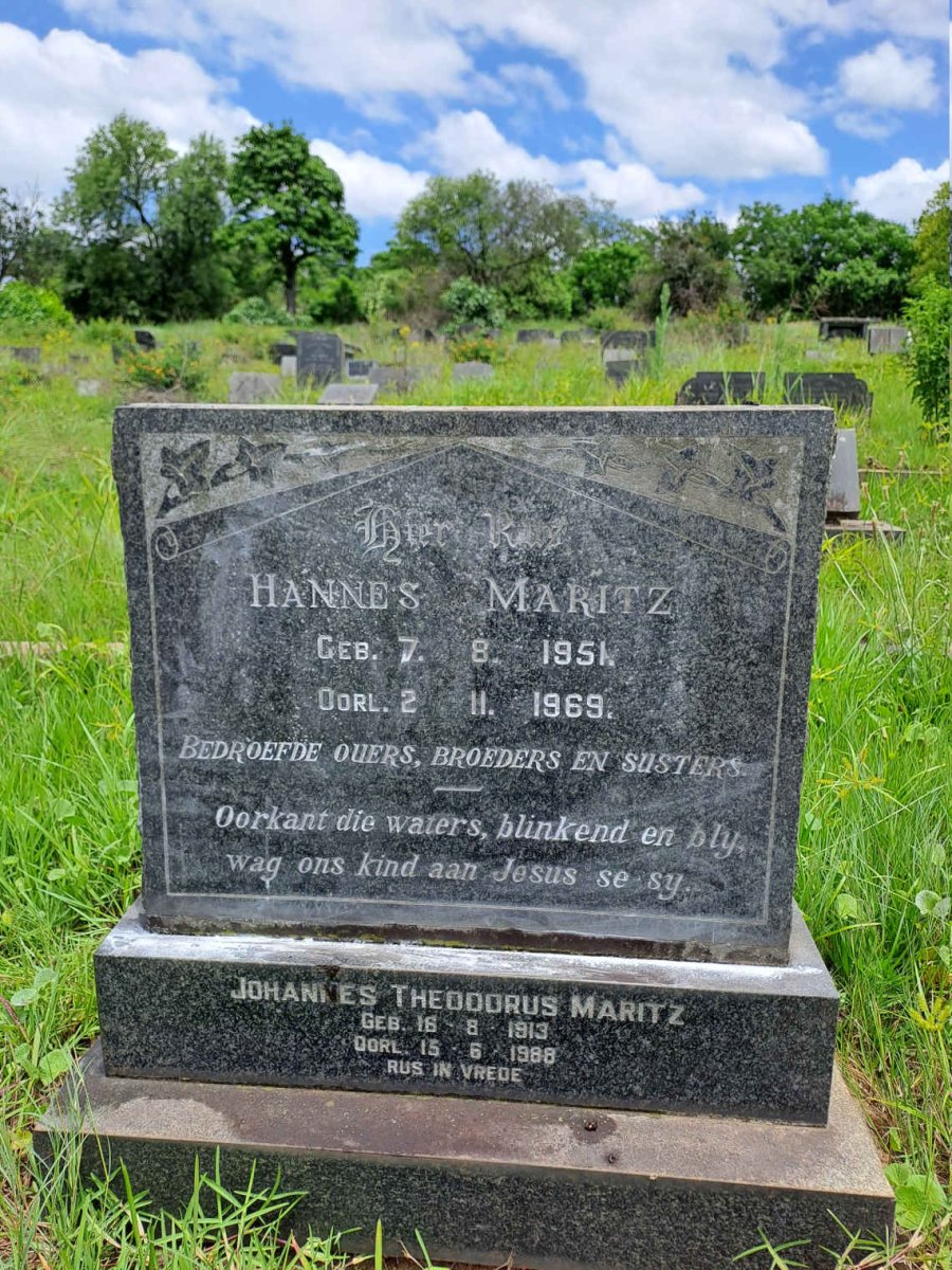 MARITZ Johannes Theodorus 1913-1988 :: MARITZ Hannes 1951-1969