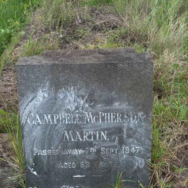 MARTIN Campbell Mcpherson -1947