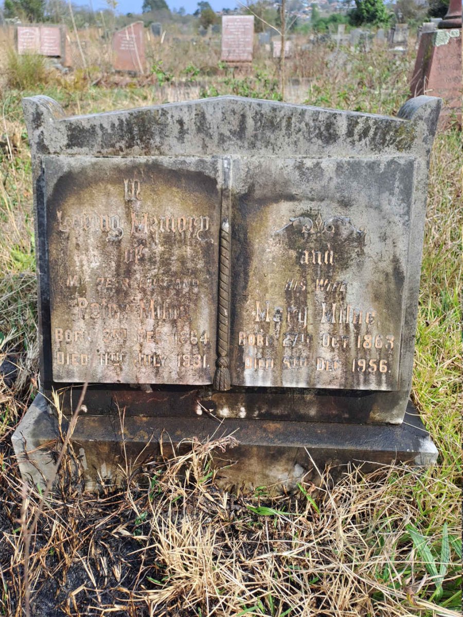 MILNE Peter 1864-1931 & Mary 1863-1956