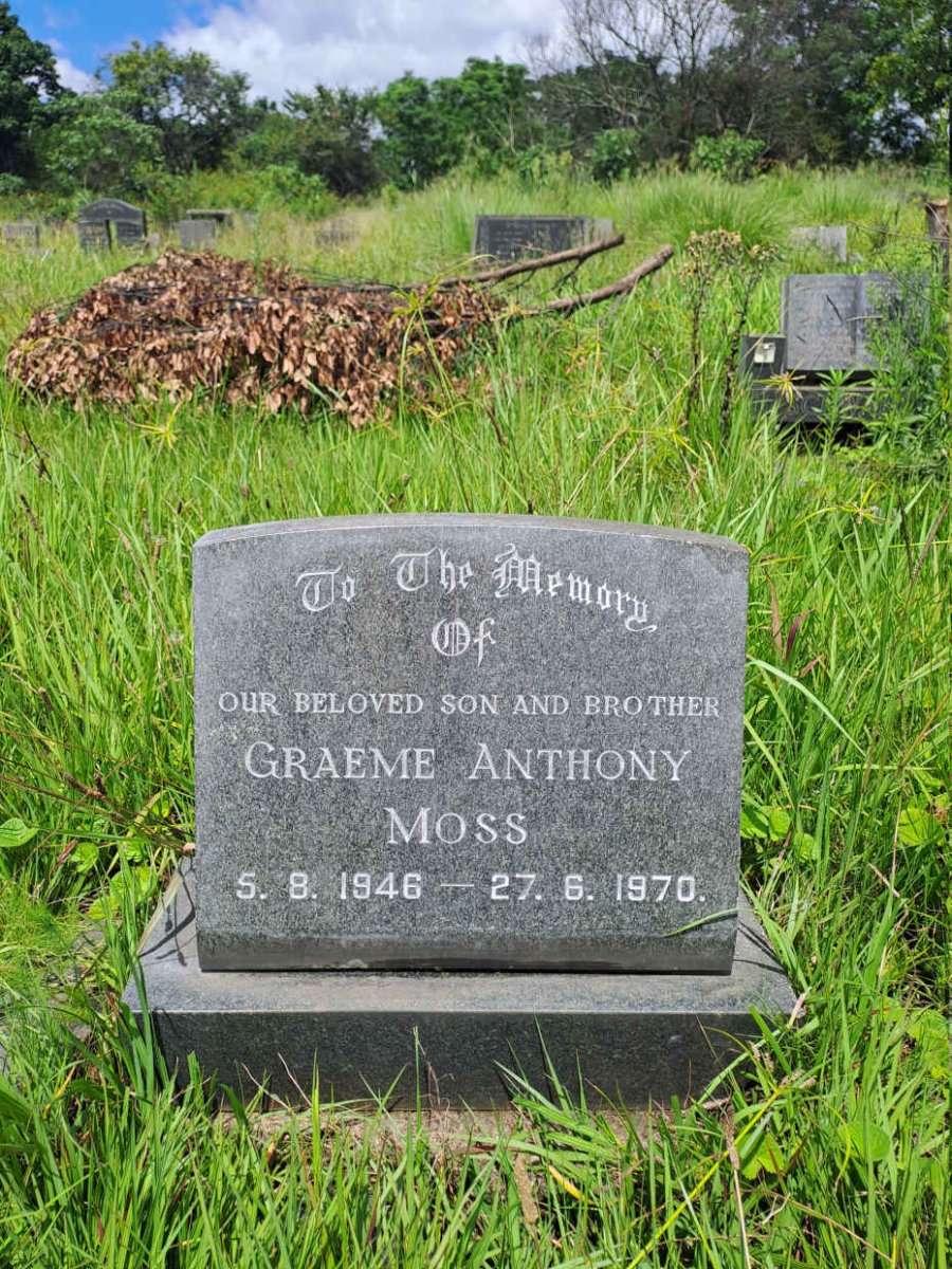 MOSS Graeme Anthony 1946-1970