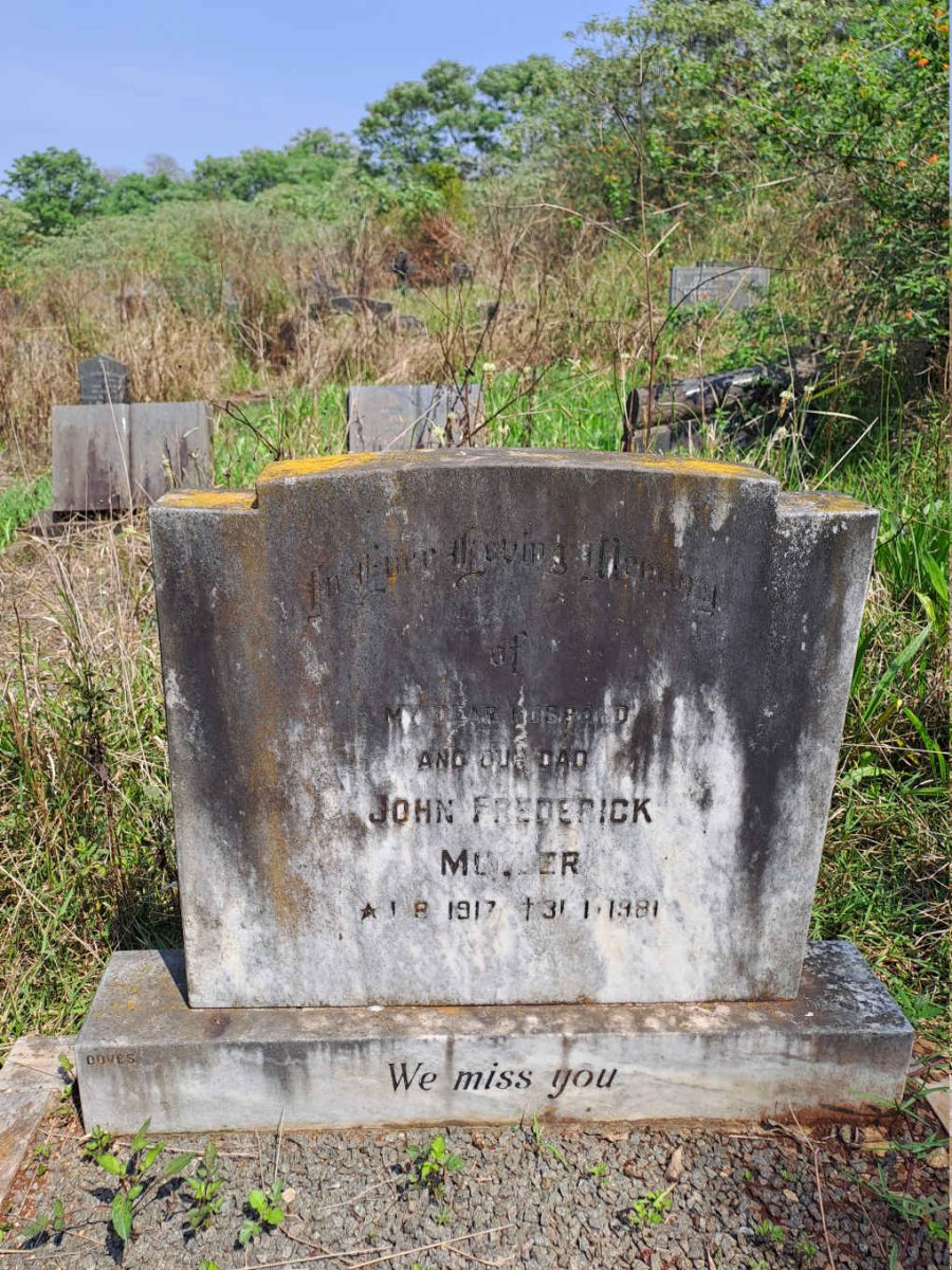 MULLER John Frederick 1917-1981