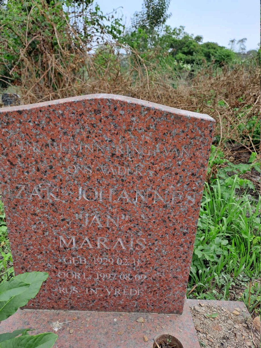 MARAIS Izak Johannes 1929-1997