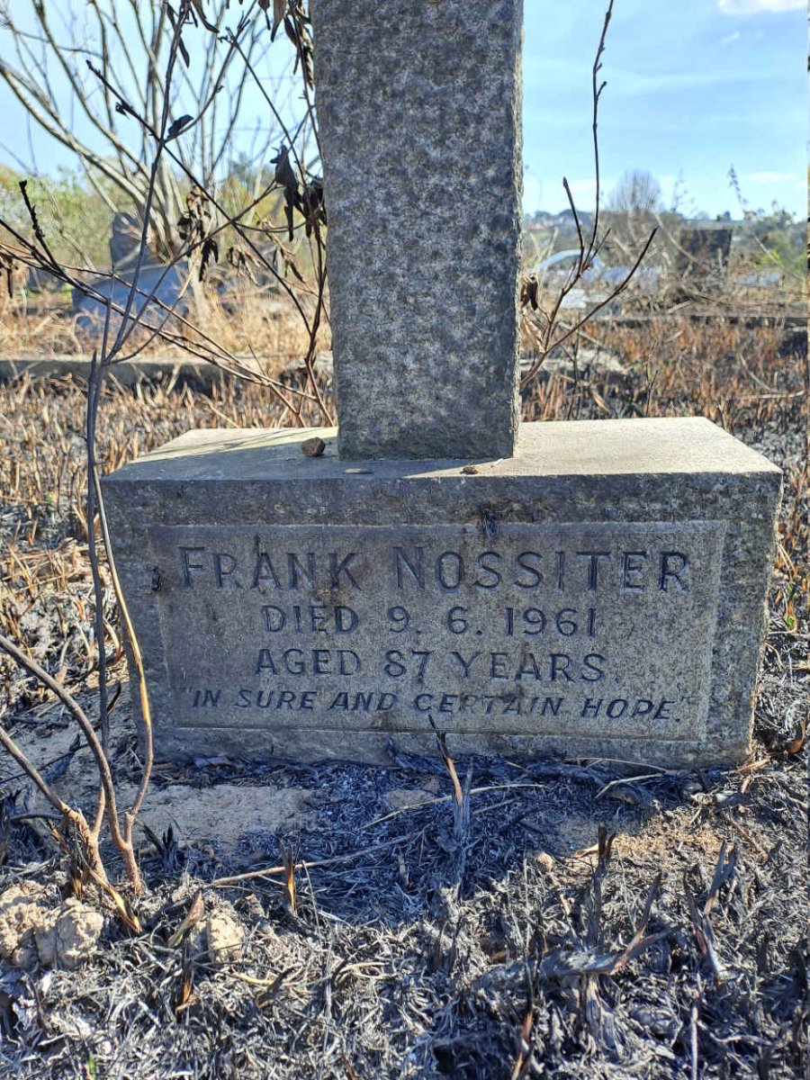 NOSSITER Frank -1961