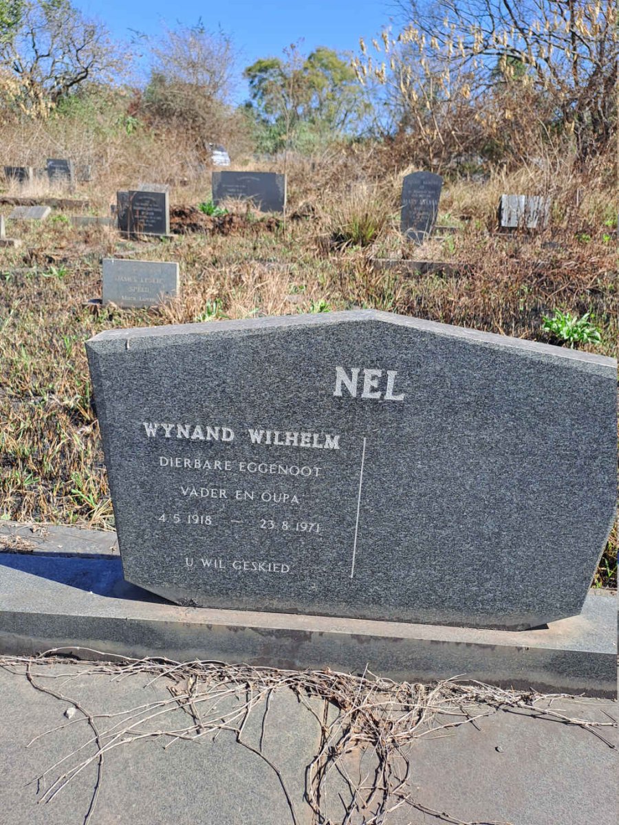 NEL Wynand Wilhelm 1818-1971