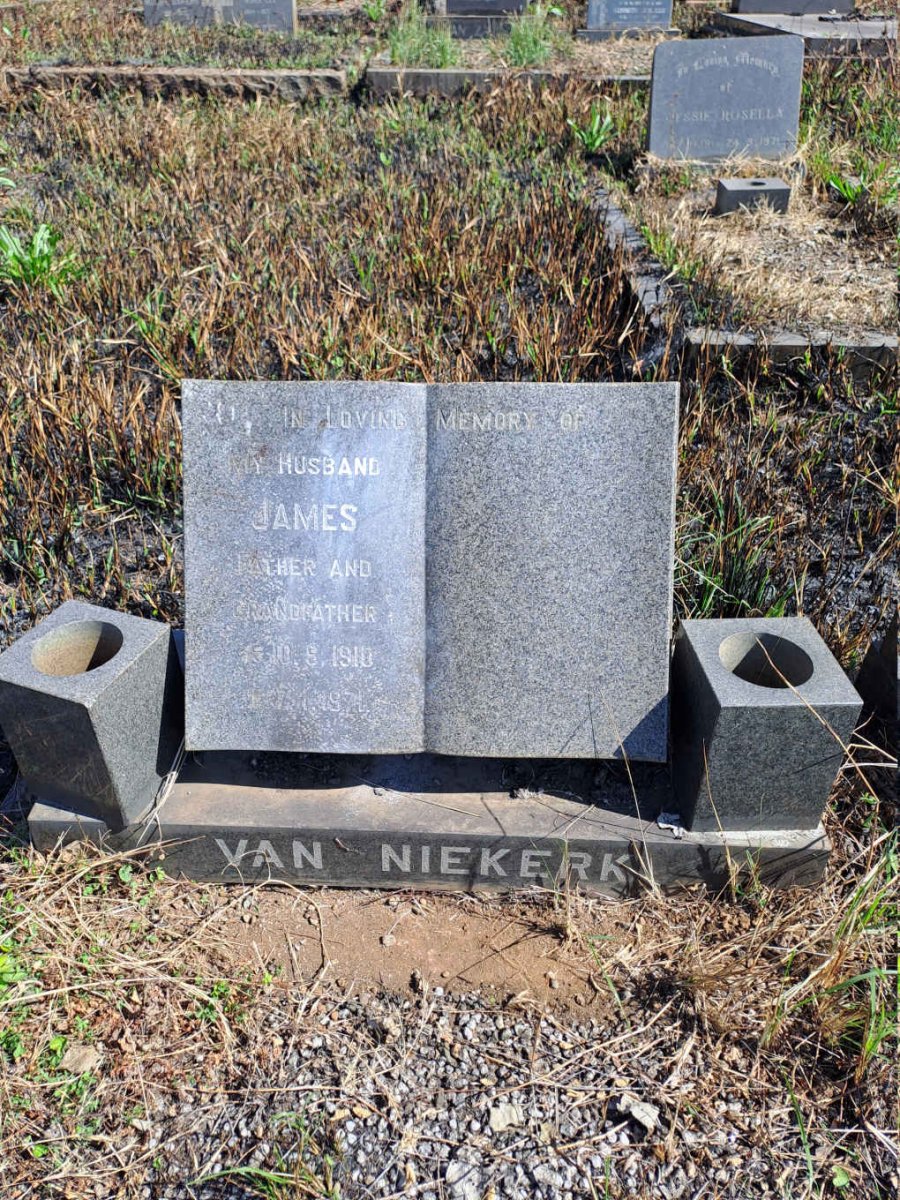 NIEKERK James, van 1910-1970