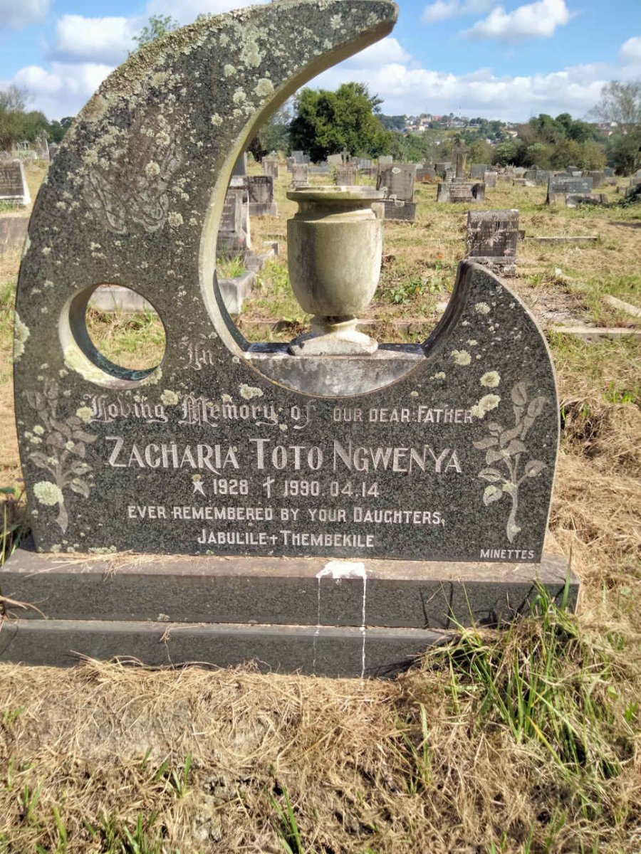 NGWENYA Zacharia Toto 1928-1990