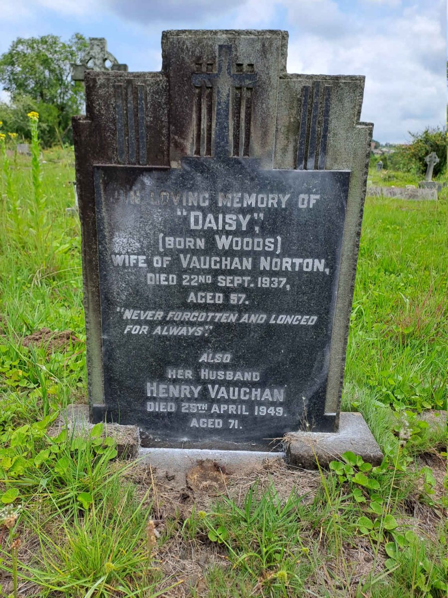 NORTON Henry Vaughan -1949 & Daisy nee WOODS -1937