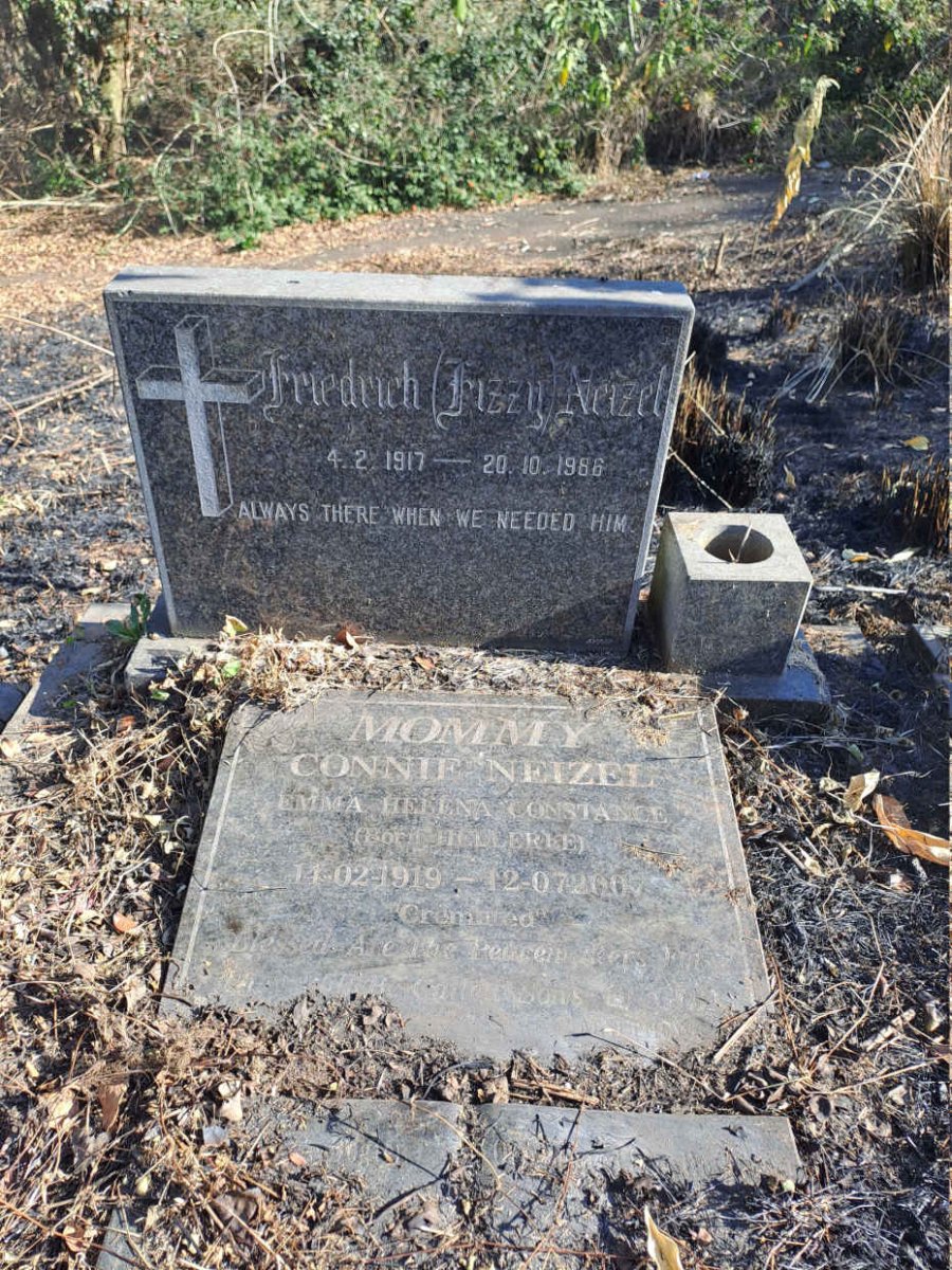 NEIZEL Friedrich 1917-1986 & Emma Helena Constance HELLERLE 1919-2007