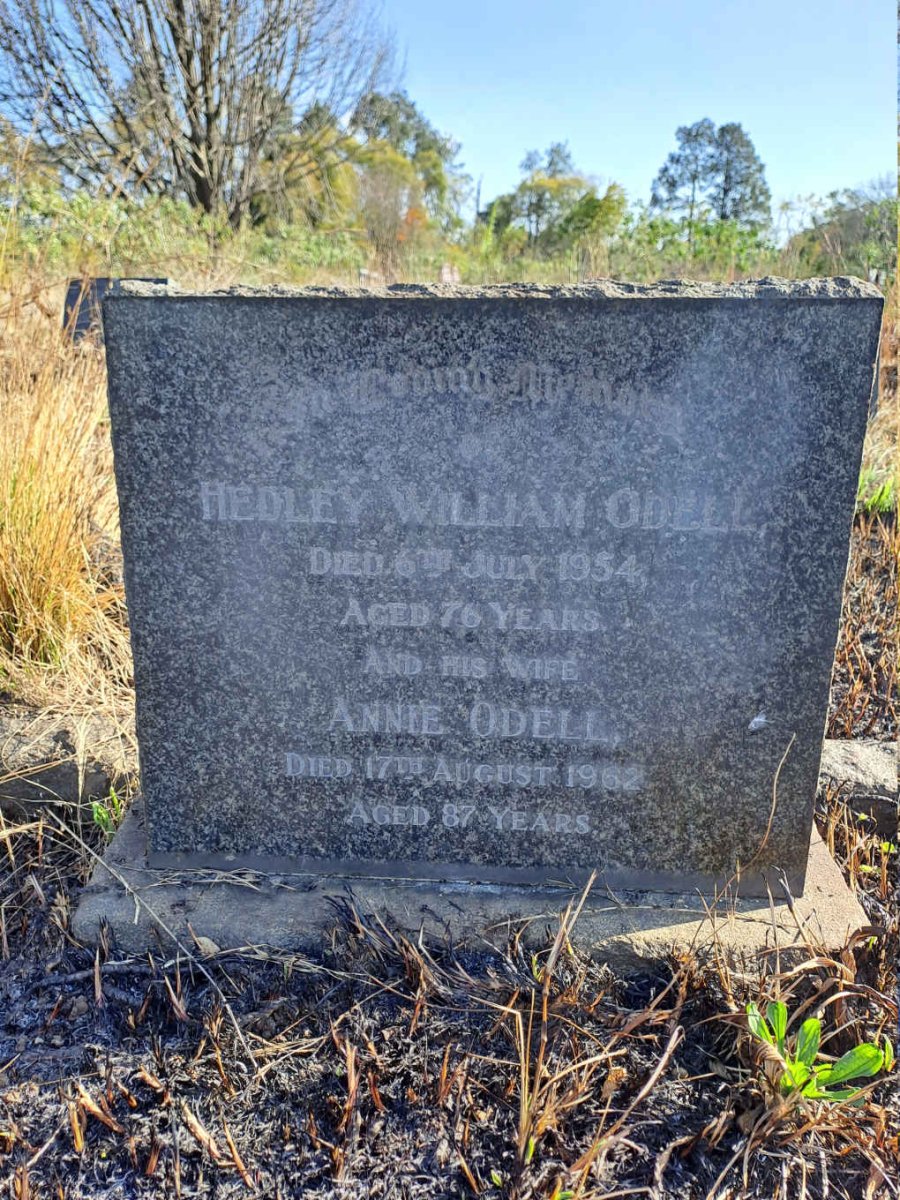 ODELL Hedley William -1954 & Annie -1962