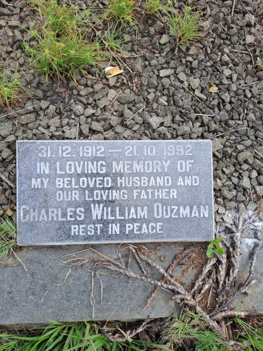 OUZMAN Charles William 1912-1992
