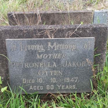 OTTEN Petronella Jakoba -1947