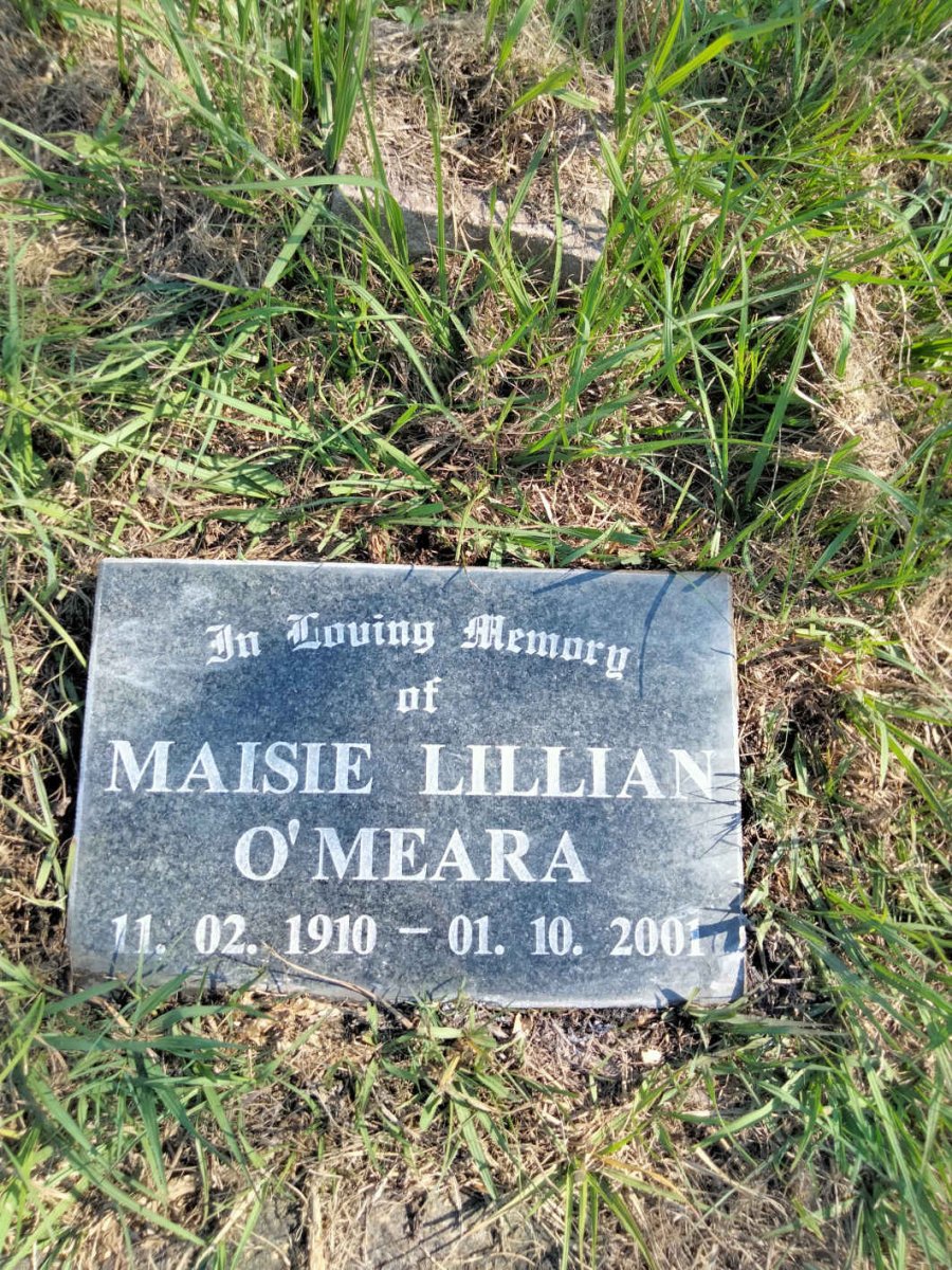 O'MEARA Maisie Lillian 1910-2001