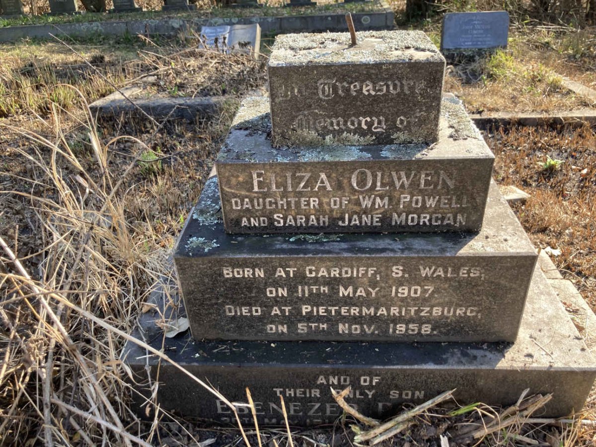 OLWEN Eliza 1907-1958 :: OLWEN Ebenezer