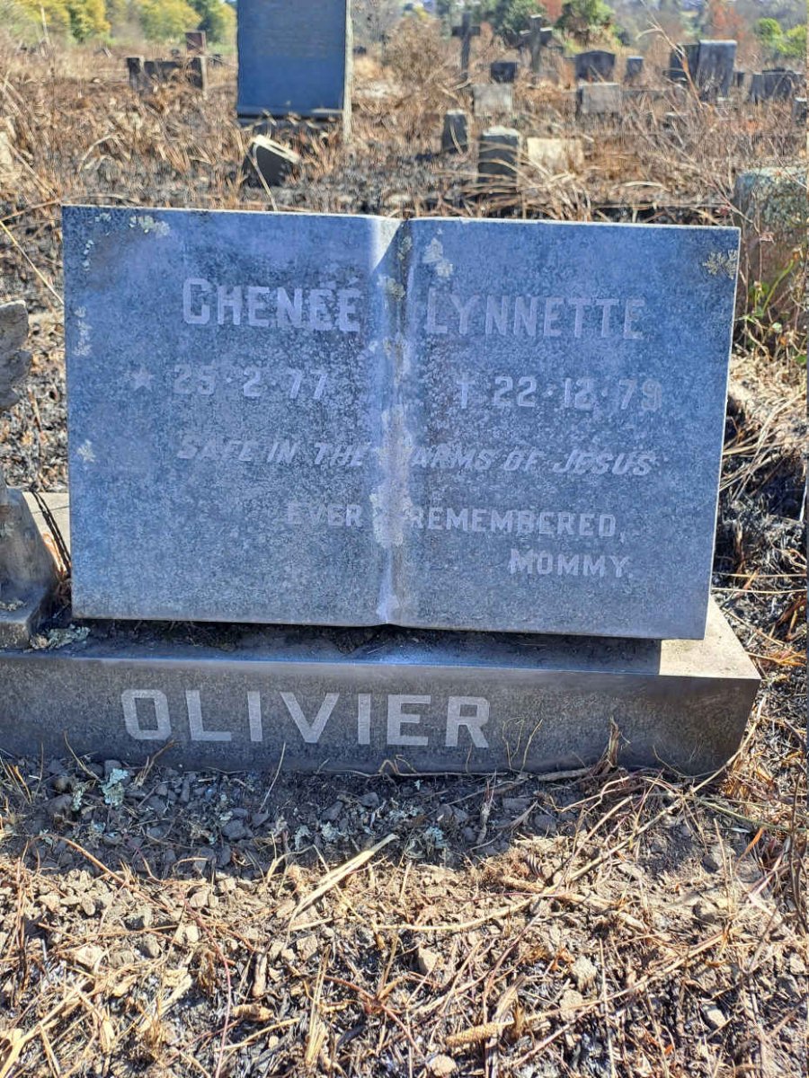 OLIVIER Chenee Lynnette 1977-1979